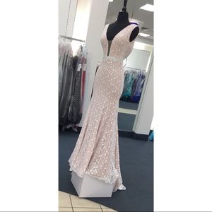 2016 Baby Pink Jovani Prom Dress